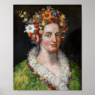 Poster Flora Giuseppe Arcimboldo