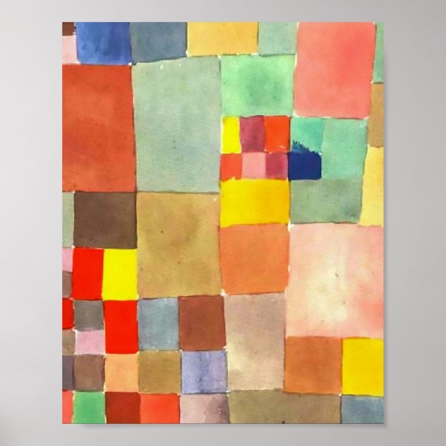 Poster Flora on Sand Paul Klee (Frente)