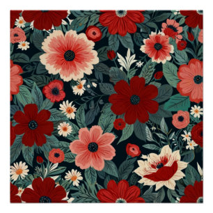 Pôster Florais Elegantes