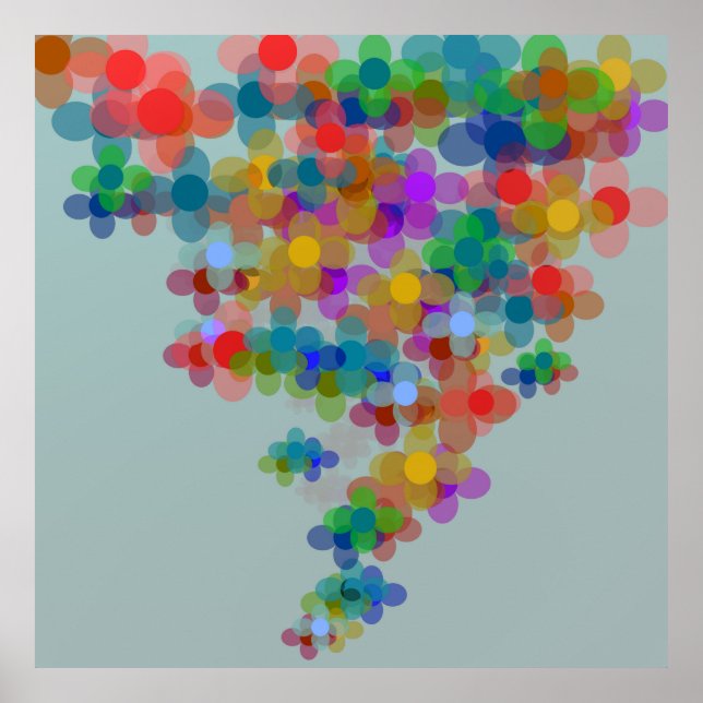 Pôster Floral (Frente)