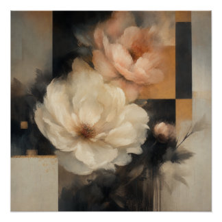 Pôster "Floral Abstrato"