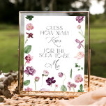 Poster Floral Adivinha Quantos Jogo De Chá de panela De K<br><div class="desc">Floral Adivinha Quantos Jogo De Chá de panela De Beijos. Itens correspondentes disponíveis.</div>