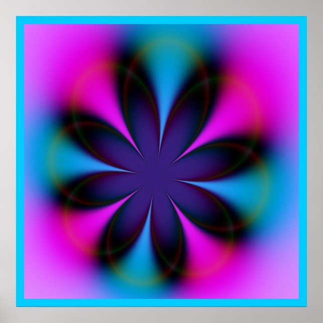 Poster Floral Aura (Frente)