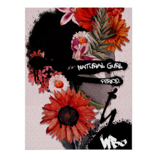 Pôster Floral Black Beauty Poster