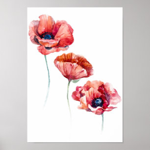 Poster floral da arte da parede