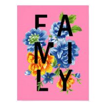 Floral Family Quote