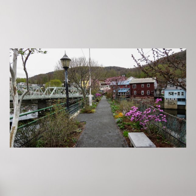 Poster Floral Footbridge (Frente)