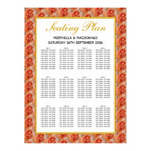 Floral | ROSA DE CORAL | 120 lugares | Plano de Se