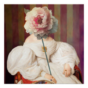 Pôster Floral Thoughts Diva