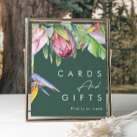 Floral Tropical Colorido | Cartões e Presentes Ver