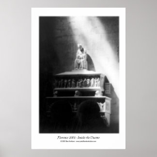 Poster Florença 2001 - Dentro do Duomo