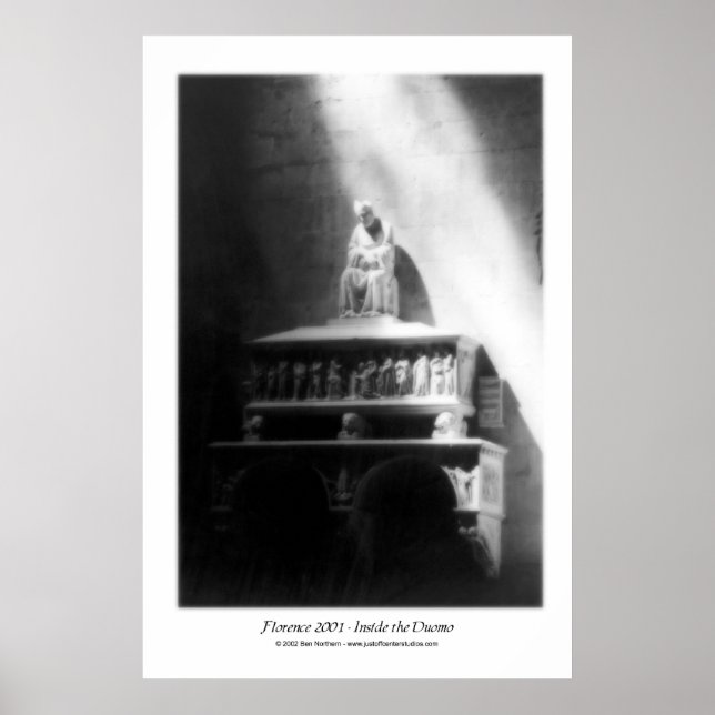 Poster Florença 2001 - Dentro do Duomo (Frente)