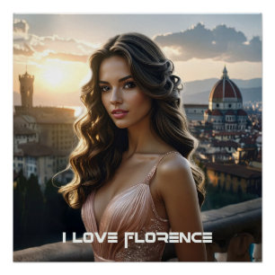 PÔSTER FLORENÇA - ITÁLIA
