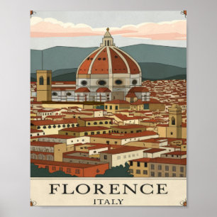 Poster Florença, Itália