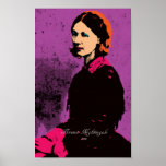 Pôster Florence Nightingale com Pop Art<br><div class="desc">"Florence Nightingale com Pop Art". Tributo e pessoas Famosas 3. Desta vez é nossa enfermeira excelente Florence Nightingale. Sinta-se à vontade para deixar seus comentários e sua revisão! O seu feedback é importante!</div>