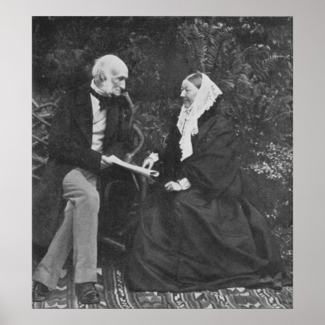 Poster Florence Nightingale e Sir Harry Verney (Frente)