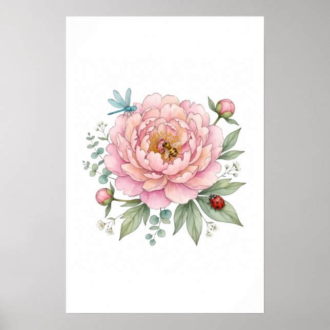 Poster flores  (Frente)