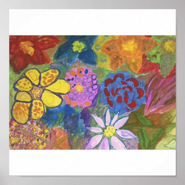 Poster flores (Frente)