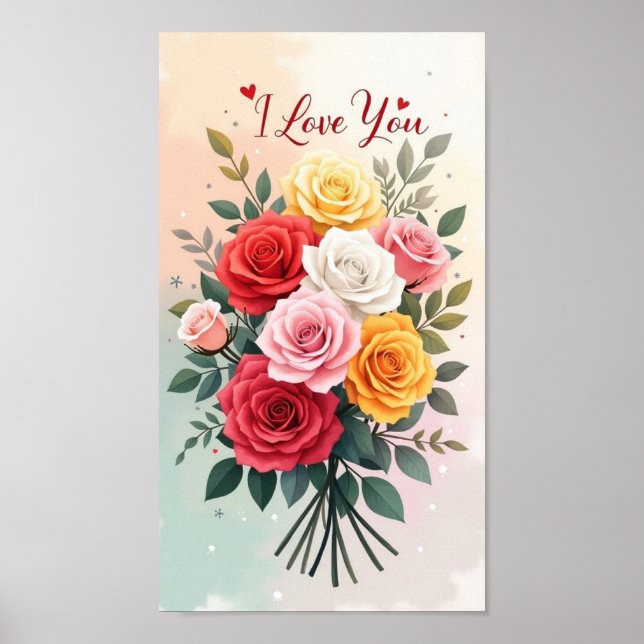 Poster Flores (Frente)