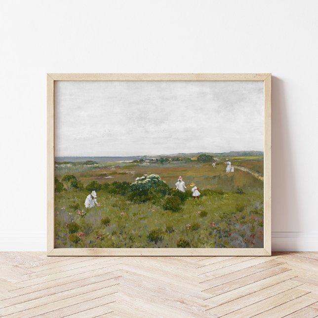 Poster Flores ao largo | William Merritt Chase (Criador carregado)