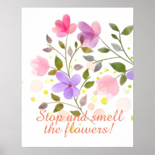 Poster Flores Bons