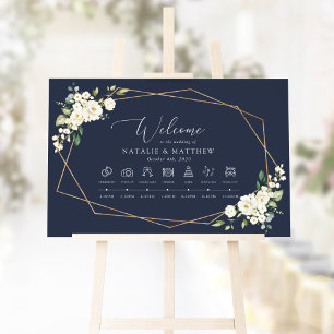 Poster Flores Brancas, Flores Creme, Cronologia do Casame