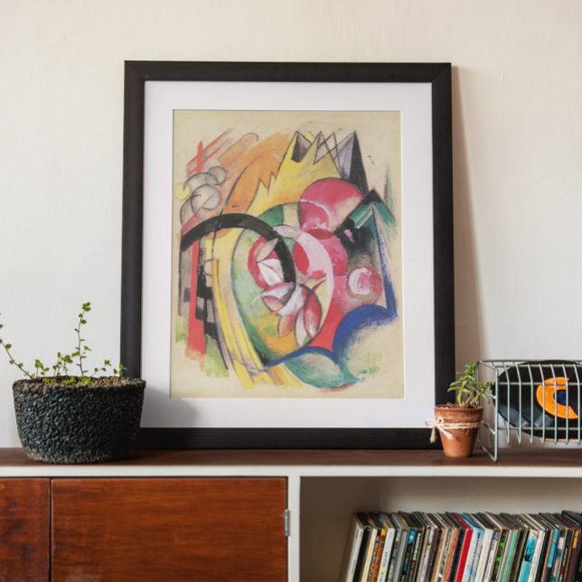 Pôster Flores coloridas (também conhecidas como Abstrato  (Criador carregado)