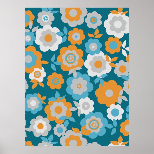 Poster Flores da Primavera de Eilin (Frente)