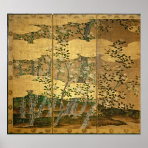 Pôster Flores das camélias