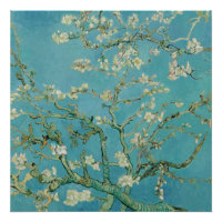 Flores de Amendoeira por Vincent Van Gogh Arte Fin