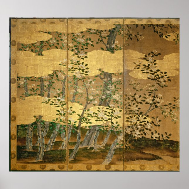 Pôster Flores de Camellias (Frente)