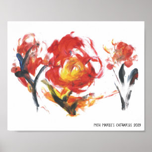 Poster Flores de Fogo