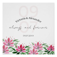 Flores de Lotus Rosa Elegantes