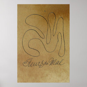 Poster Flores de mau - Matisse