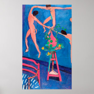 Poster Flores de Nastúcio no Atelier, Matisse