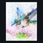 Poster Flores De Pássaros<br><div class="desc">Poster das flores de aves</div>