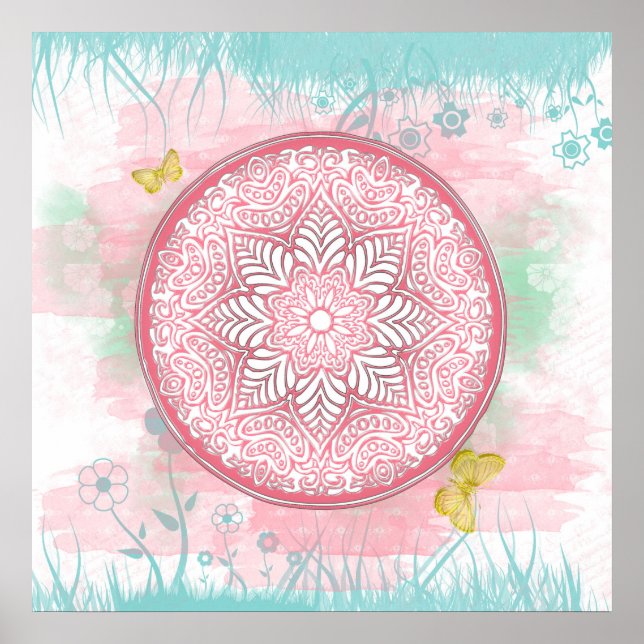 Poster Flores de Verão (Frente)