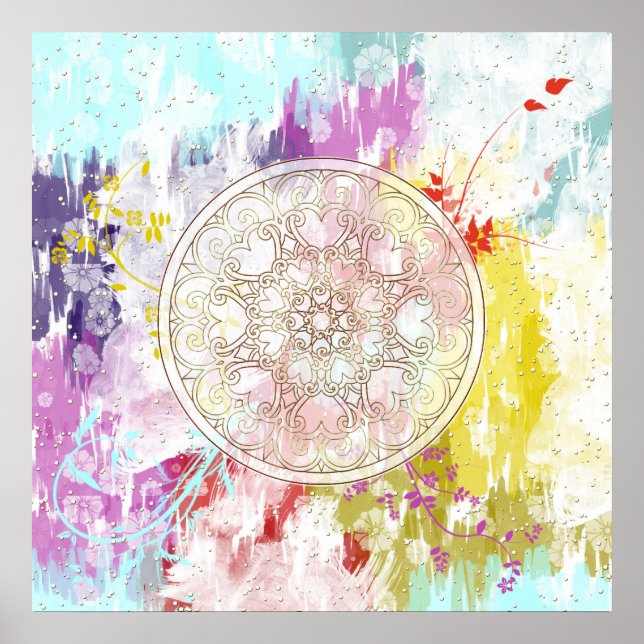 Poster Flores de Verão (Frente)