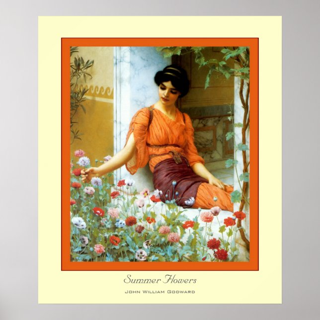 Pôster Flores de Verão (Frente)