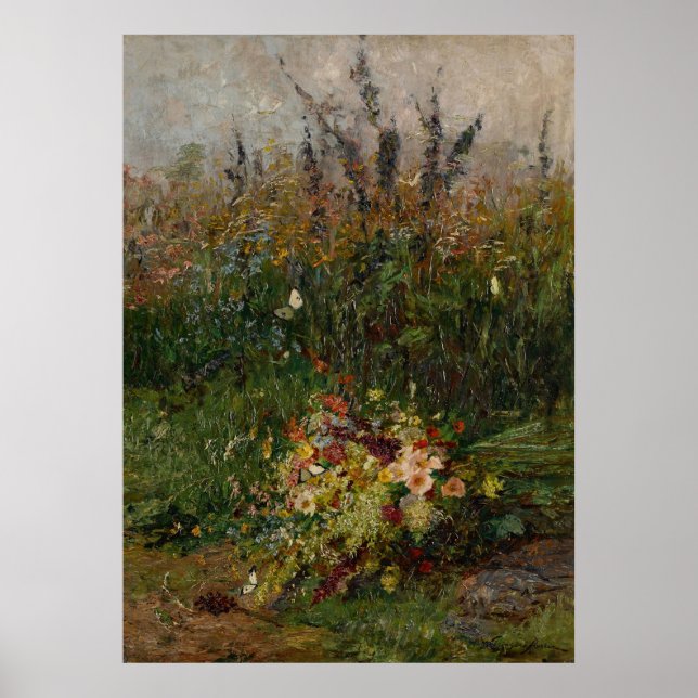 Poster Flores de Verão do Campo (Frente)