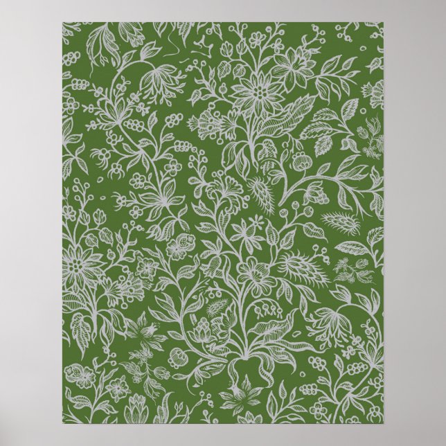 Poster Flores decorativas 10 (Frente)