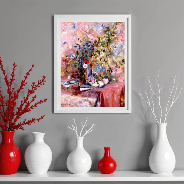 Poster Flores, Édouard Vuillard (Criador carregado)