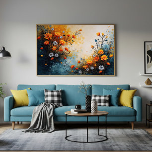 Poster Flores em Celebração