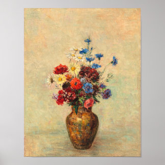 Poster Flores em um Vaso por Odilon Redon