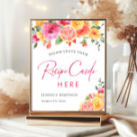 Poster Flores Festivas Brilhantes Citrus Bridal Card<br><div class="desc">Sinal de Poster de Chá de panela de Cartões de Receita Eucalyptus com Aquarela. O tamanho padrão é 8 x 10 polegadas, você pode alterá-lo para qualquer tamanho. Para mais personalização, clique no link "personalizar mais" e use nossa ferramenta design para modificar esse modelo. Se precisar de ajuda ou itens...</div>