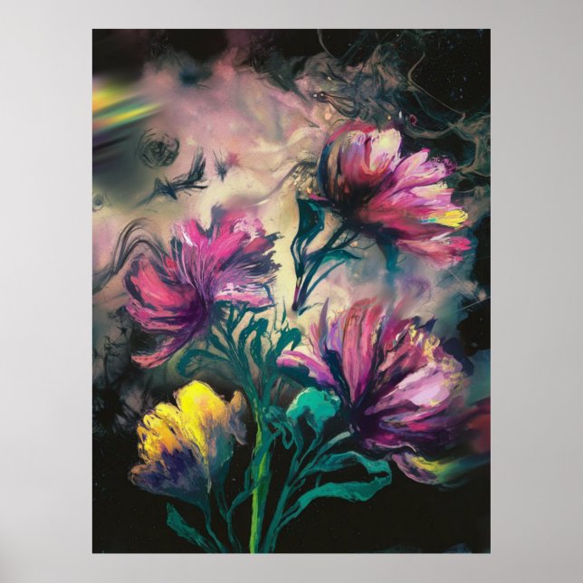 Poster Flores floridas (Frente)