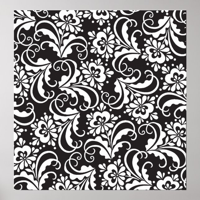 Poster flores folclóricas (Frente)