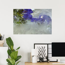Poster Flores Geladas,