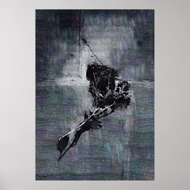 Pôster Flores Góticas (Frente)