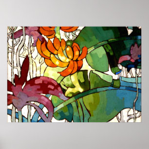 Poster Flores Havaianas